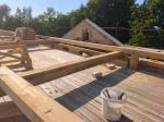 Rekon�trukcia ka�tiela - pr�ca na streche ka�tiela 29.7.2026