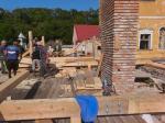 Rekon�trukcia ka�tiela - pr�ca na streche ka�tiela 29.7.2026
